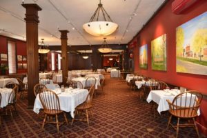 Historic Penn Wells Hotel Dining Room